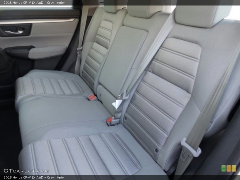 Gray Interior Rear Seat for the 2018 Honda CR-V LX AWD #124283790