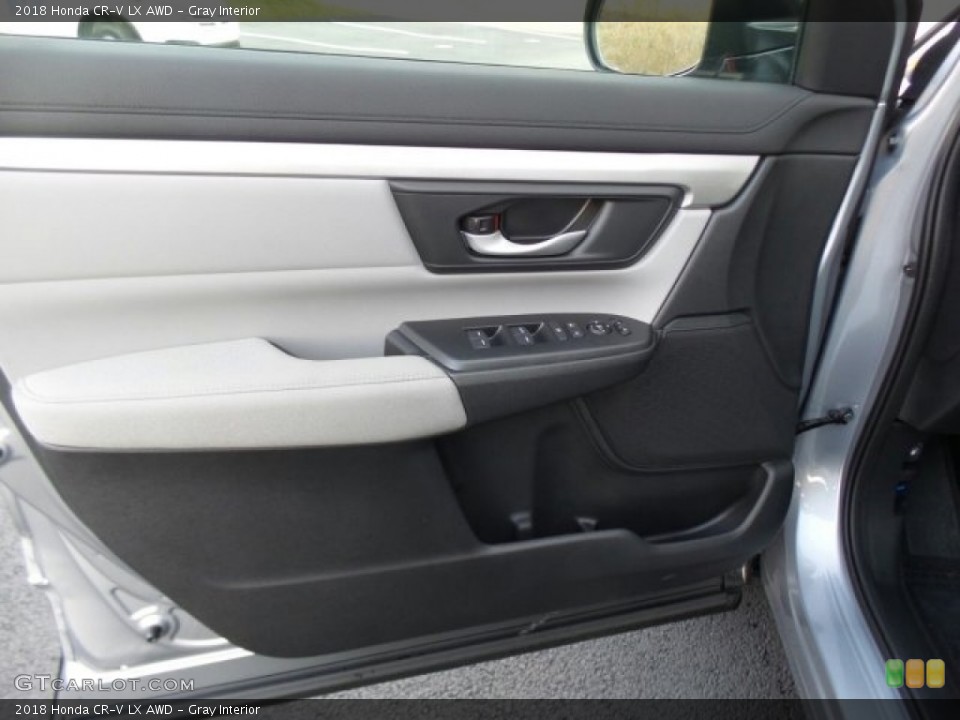 Gray Interior Door Panel for the 2018 Honda CR-V LX AWD #124283823