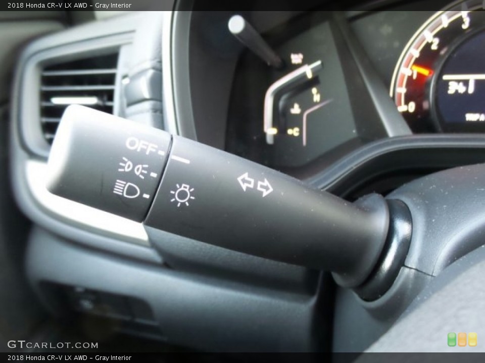 Gray Interior Controls for the 2018 Honda CR-V LX AWD #124283874