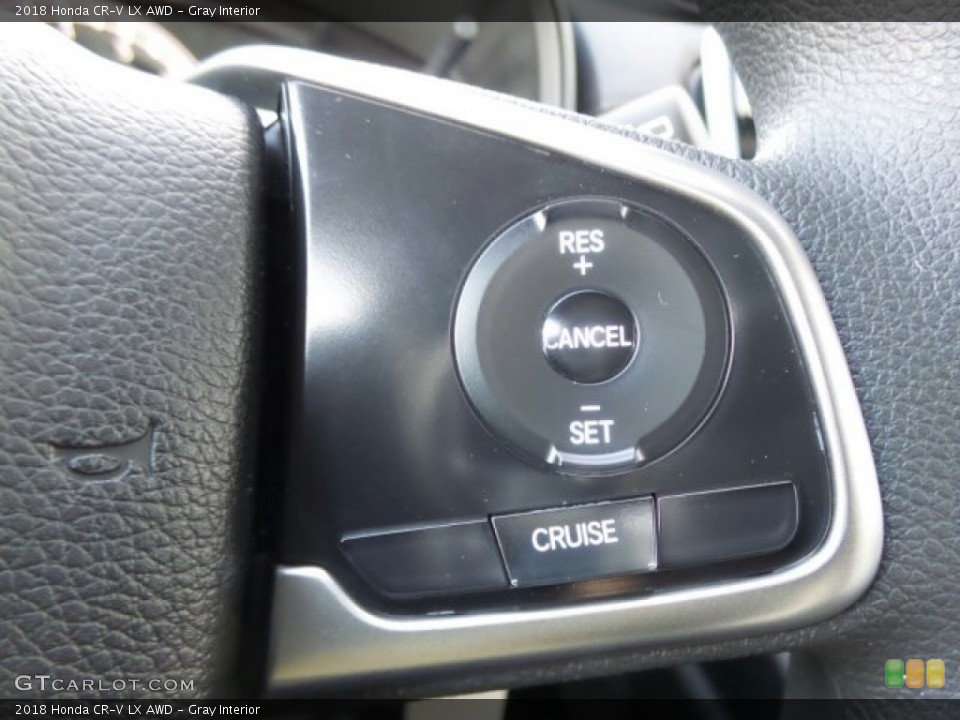 Gray Interior Controls for the 2018 Honda CR-V LX AWD #124283883