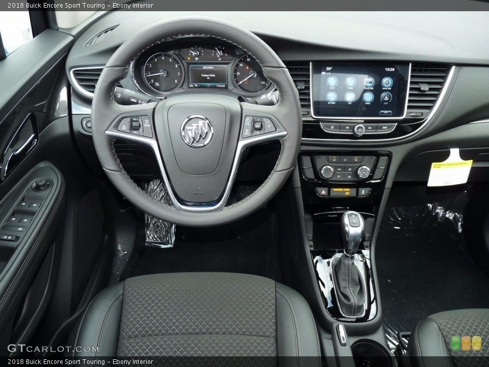 Ebony Interior Dashboard for the 2018 Buick Encore Sport Touring #124287777