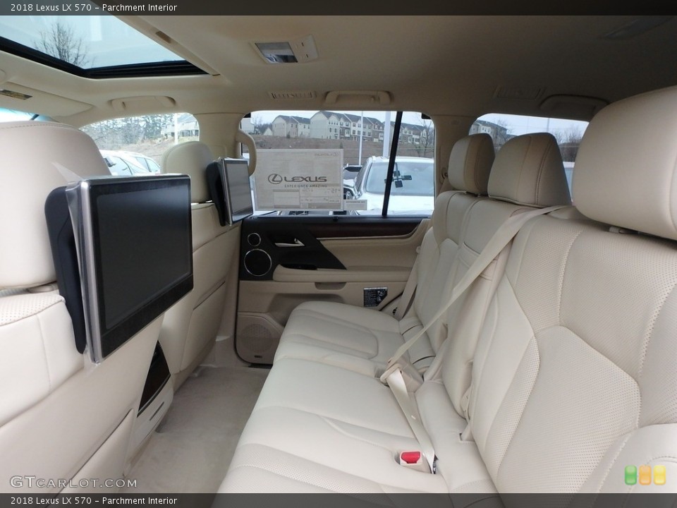 Parchment Interior Rear Seat for the 2018 Lexus LX 570 #124295475