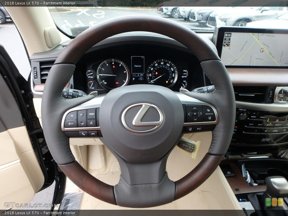 Parchment Interior Steering Wheel for the 2018 Lexus LX 570 #124295583