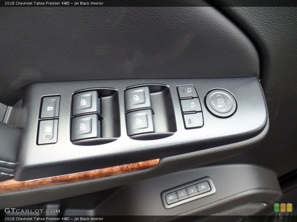 Jet Black Interior Controls for the 2018 Chevrolet Tahoe Premier 4WD #124296948