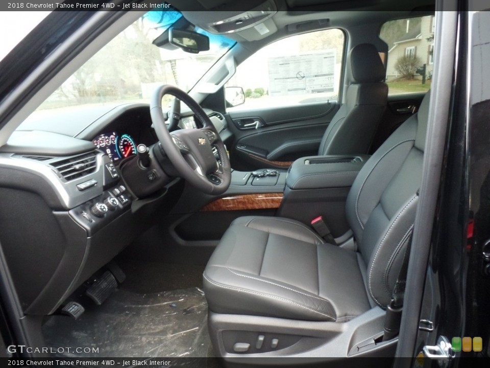 Jet Black Interior Photo for the 2018 Chevrolet Tahoe Premier 4WD #124297008