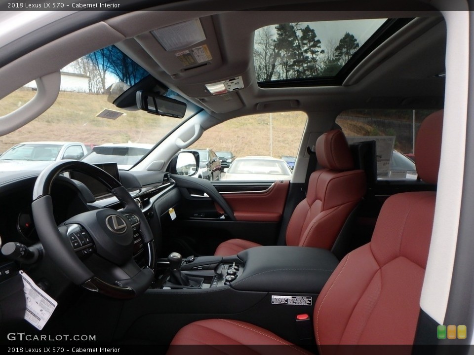 Cabernet 2018 Lexus LX Interiors