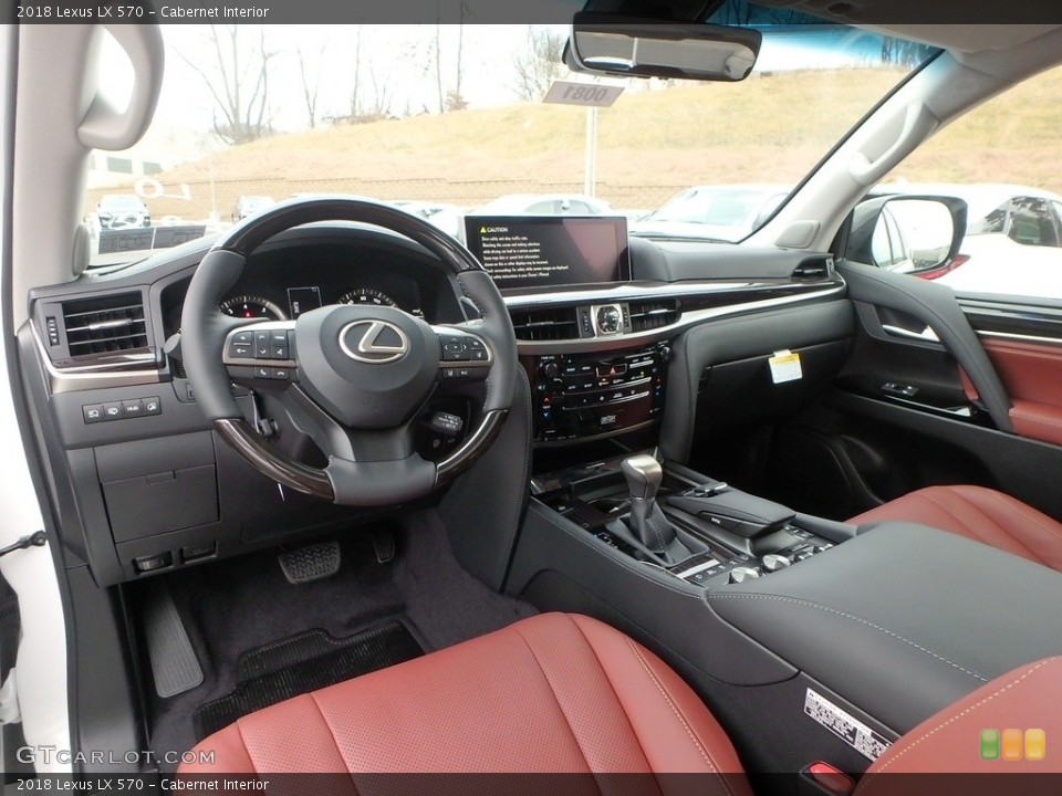 Cabernet Interior Photo for the 2018 Lexus LX 570 #124297194