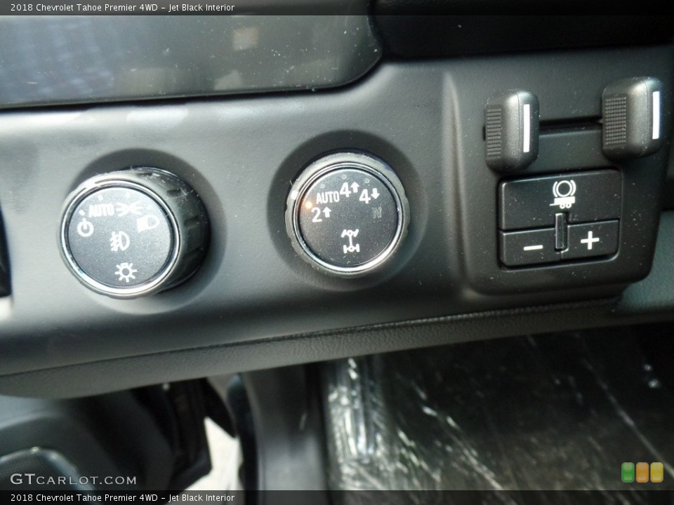 Jet Black Interior Controls for the 2018 Chevrolet Tahoe Premier 4WD #124297227