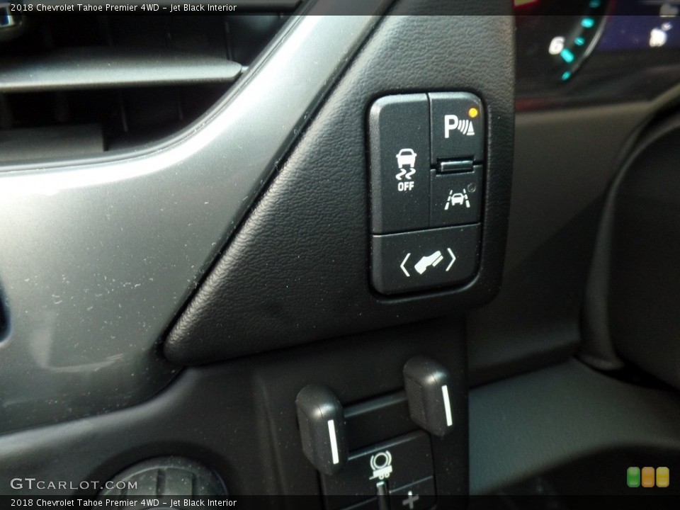 Jet Black Interior Controls for the 2018 Chevrolet Tahoe Premier 4WD #124297257
