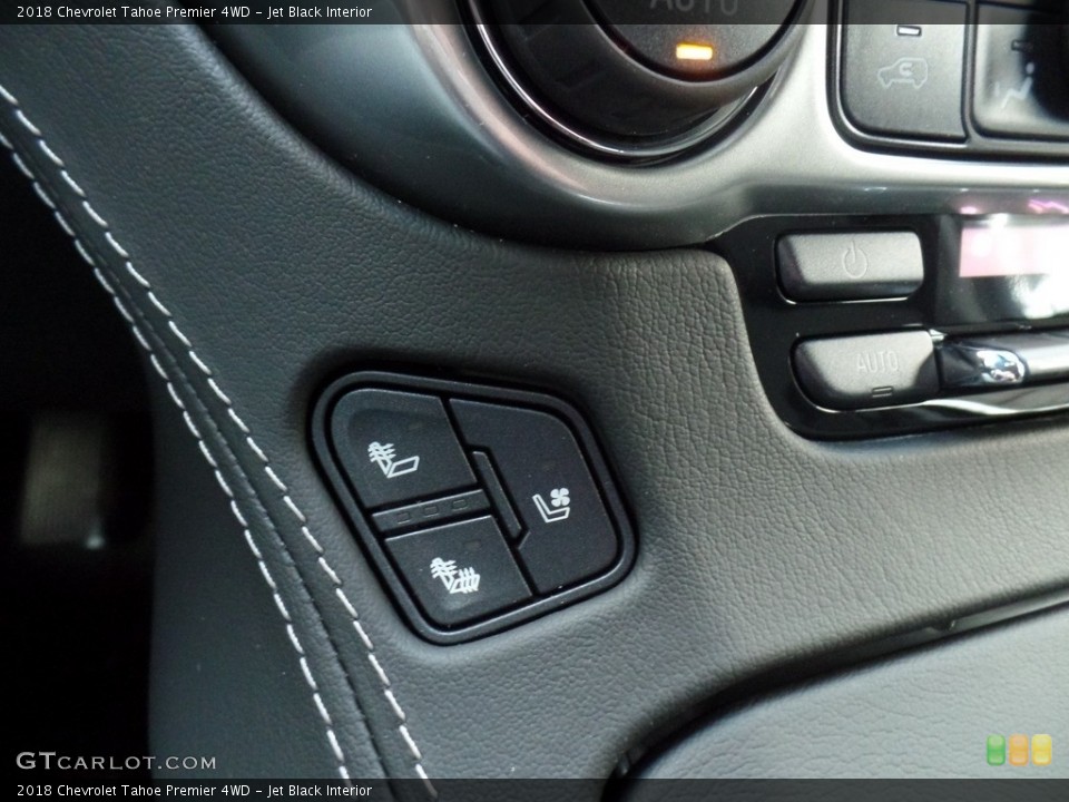 Jet Black Interior Controls for the 2018 Chevrolet Tahoe Premier 4WD #124297551