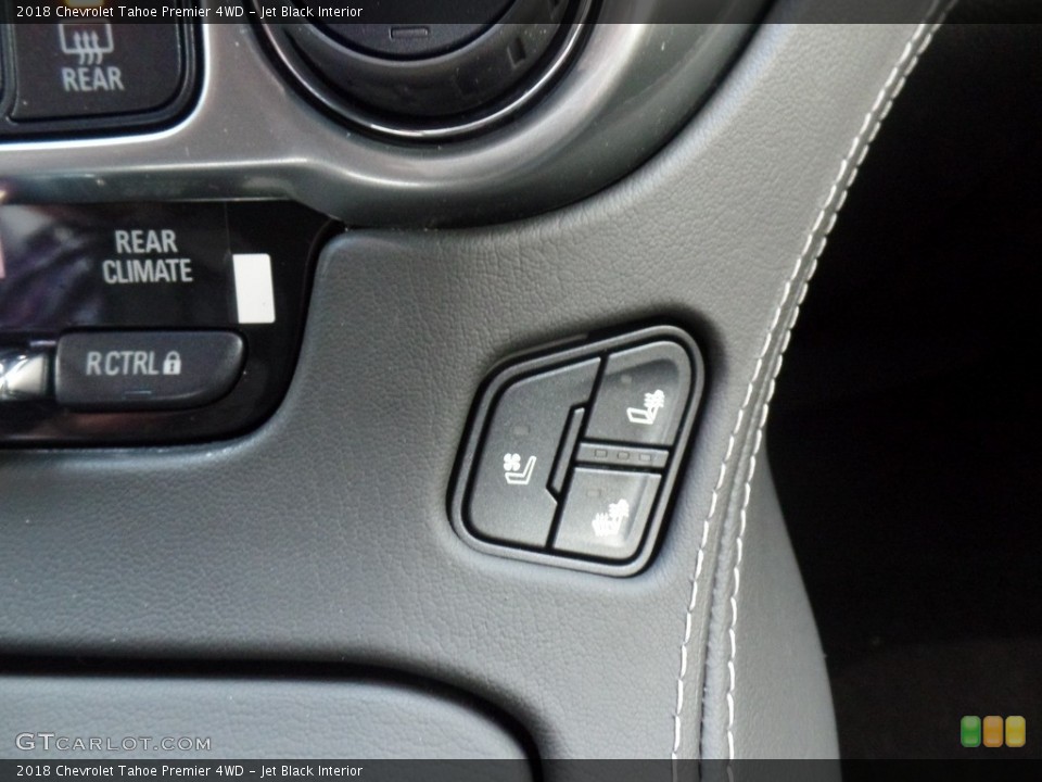 Jet Black Interior Controls for the 2018 Chevrolet Tahoe Premier 4WD #124297572
