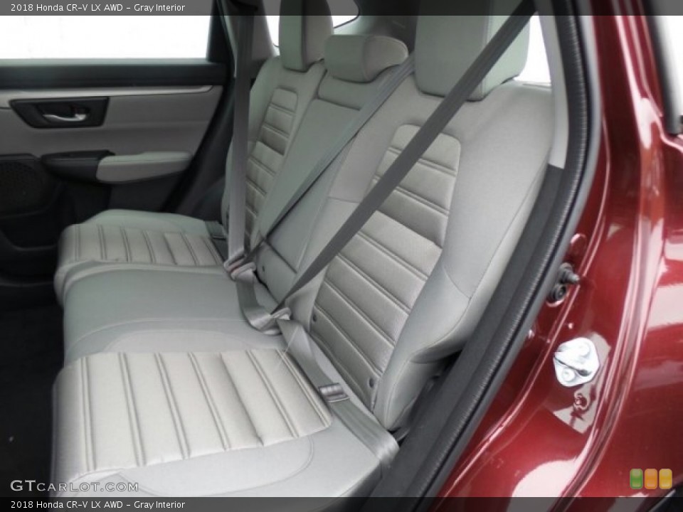 Gray Interior Rear Seat for the 2018 Honda CR-V LX AWD #124297803