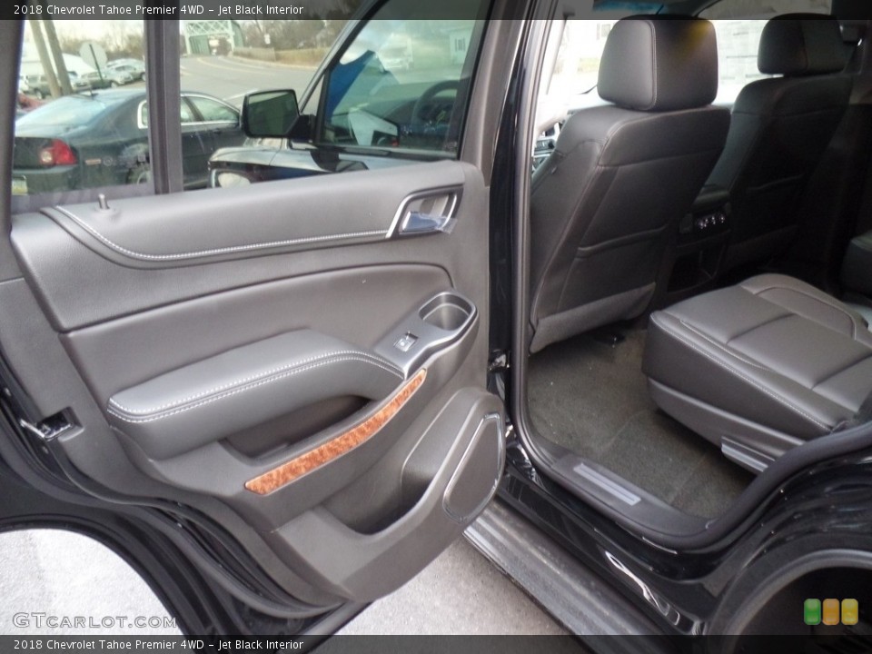 Jet Black Interior Rear Seat for the 2018 Chevrolet Tahoe Premier 4WD #124297806