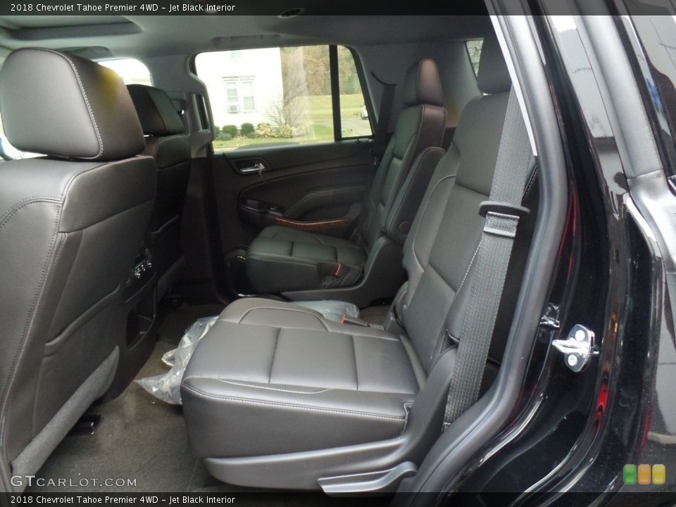 Jet Black Interior Rear Seat for the 2018 Chevrolet Tahoe Premier 4WD #124297830