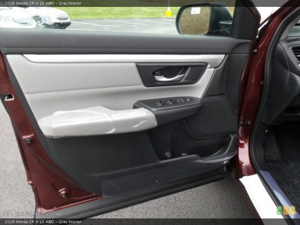 Gray Interior Door Panel for the 2018 Honda CR-V LX AWD #124297839