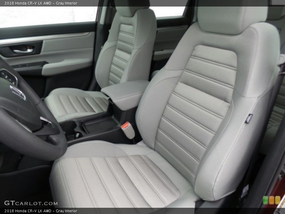 Gray Interior Front Seat for the 2018 Honda CR-V LX AWD #124297854