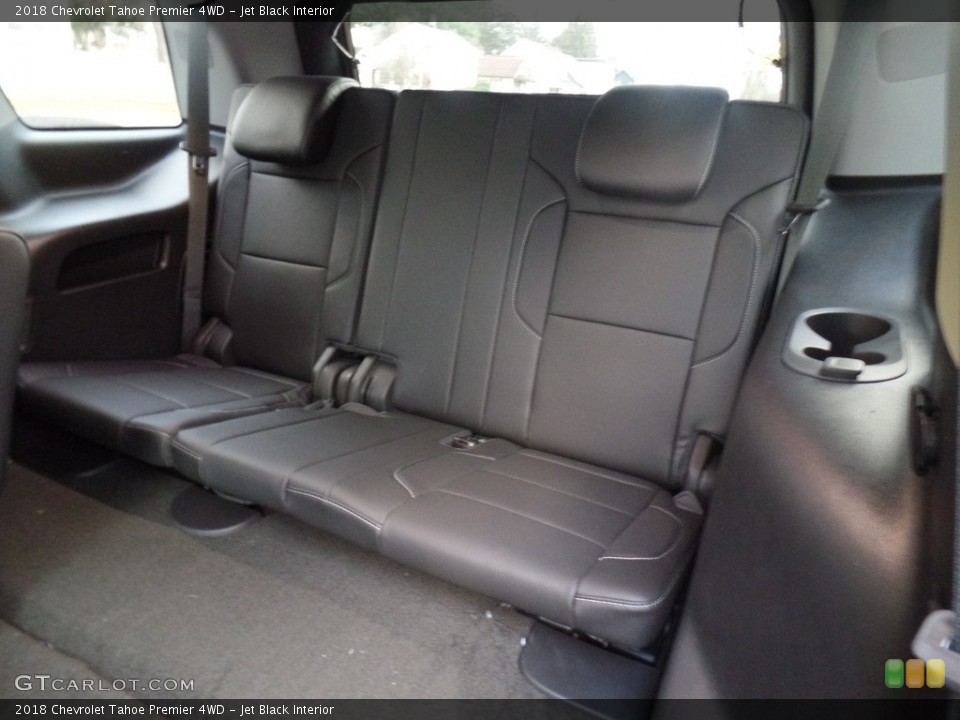 Jet Black Interior Rear Seat for the 2018 Chevrolet Tahoe Premier 4WD #124297884