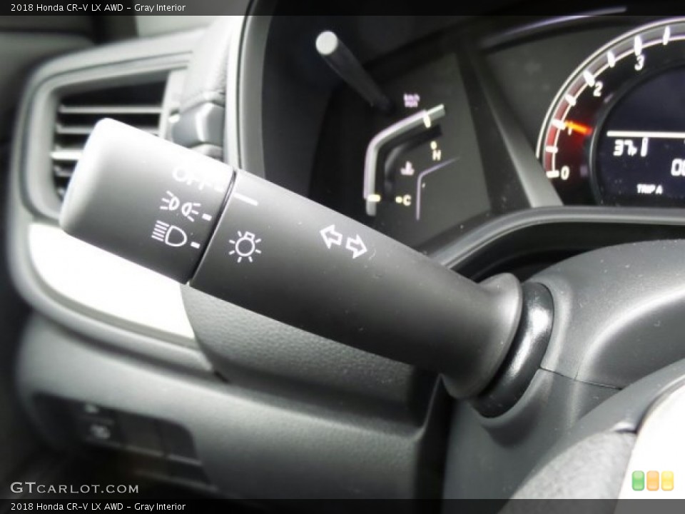 Gray Interior Controls for the 2018 Honda CR-V LX AWD #124297905