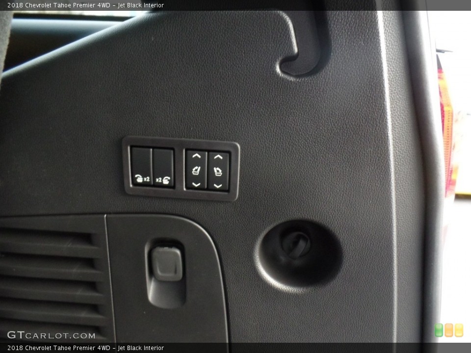 Jet Black Interior Controls for the 2018 Chevrolet Tahoe Premier 4WD #124297931