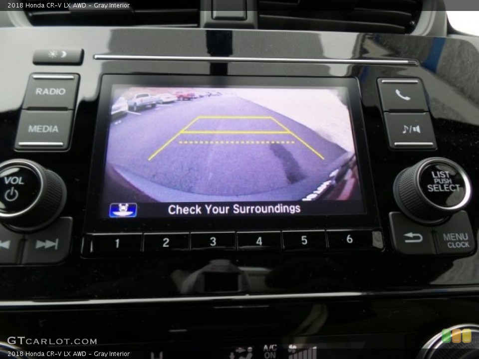 Gray Interior Controls for the 2018 Honda CR-V LX AWD #124297998