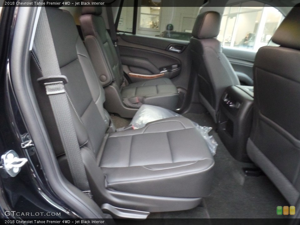 Jet Black Interior Rear Seat for the 2018 Chevrolet Tahoe Premier 4WD #124298022