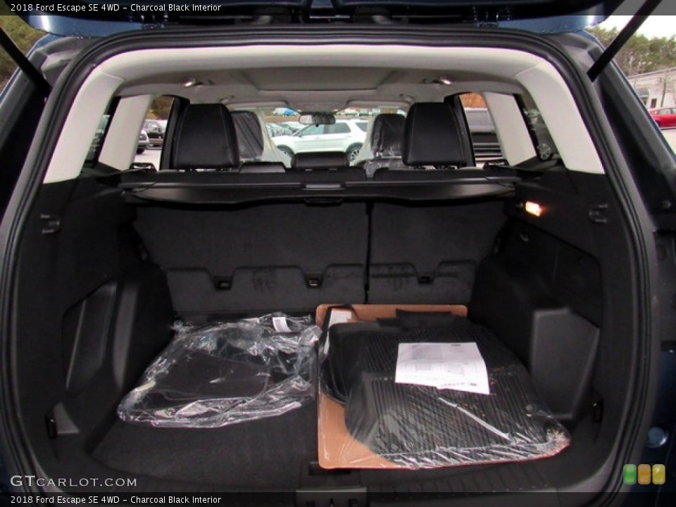Charcoal Black Interior Trunk for the 2018 Ford Escape SE 4WD #124301340