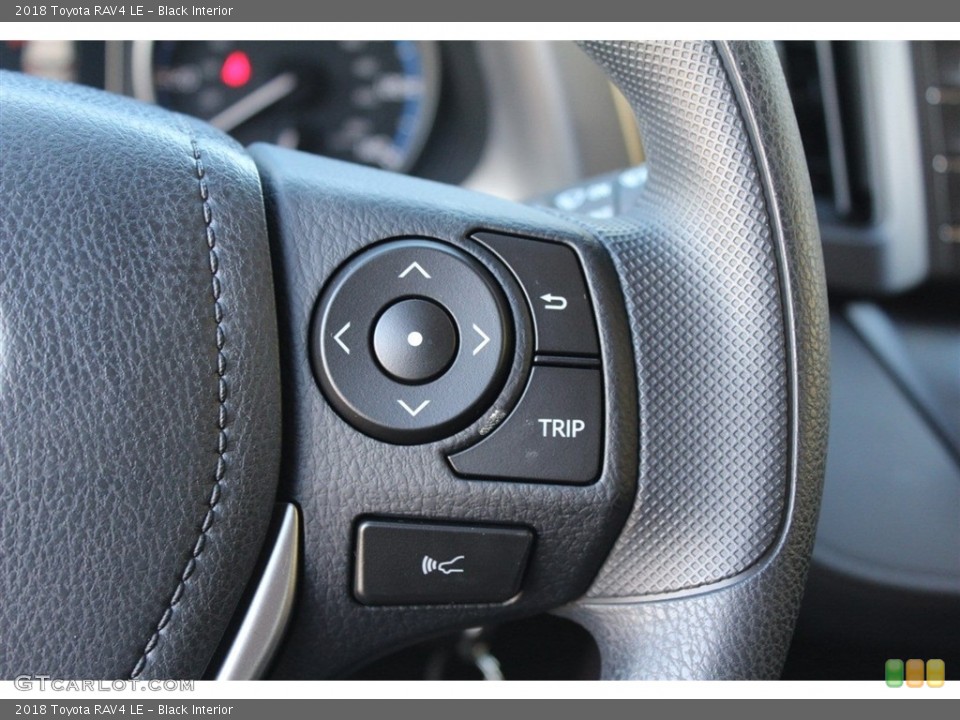 Black Interior Controls for the 2018 Toyota RAV4 LE #124301496