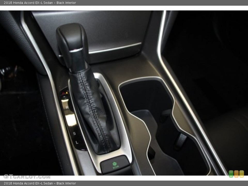 Black Interior Transmission for the 2018 Honda Accord EX-L Sedan #124301994