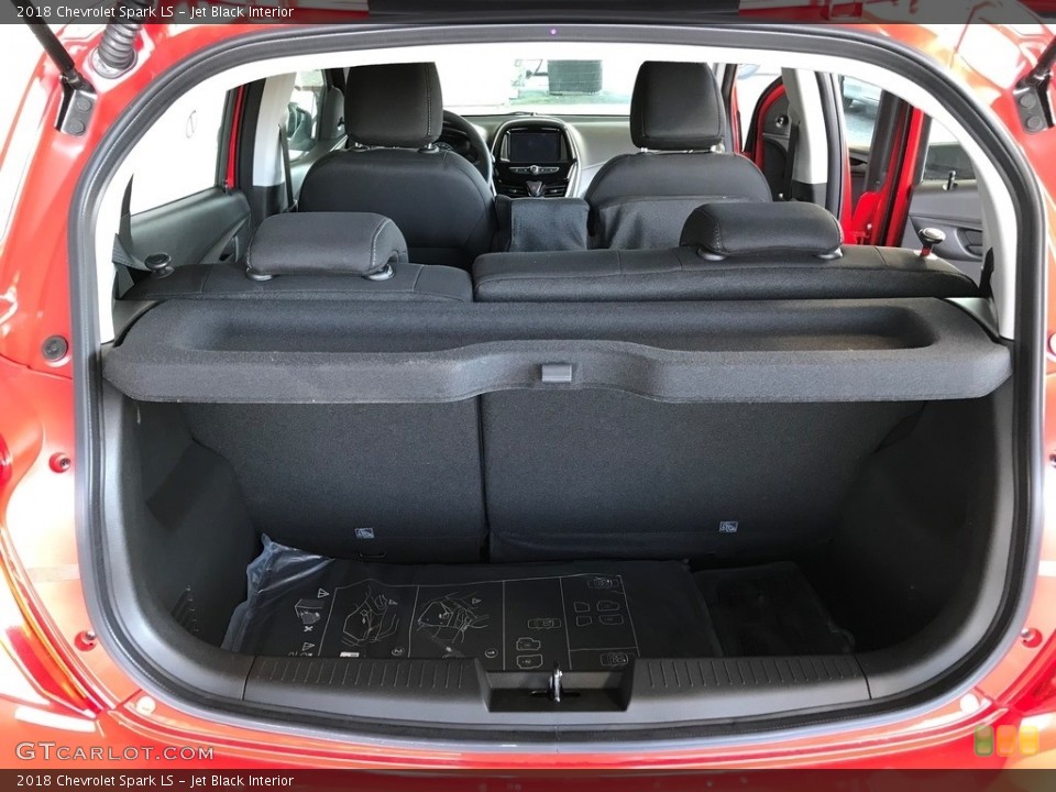 Jet Black Interior Trunk for the 2018 Chevrolet Spark LS #124306649