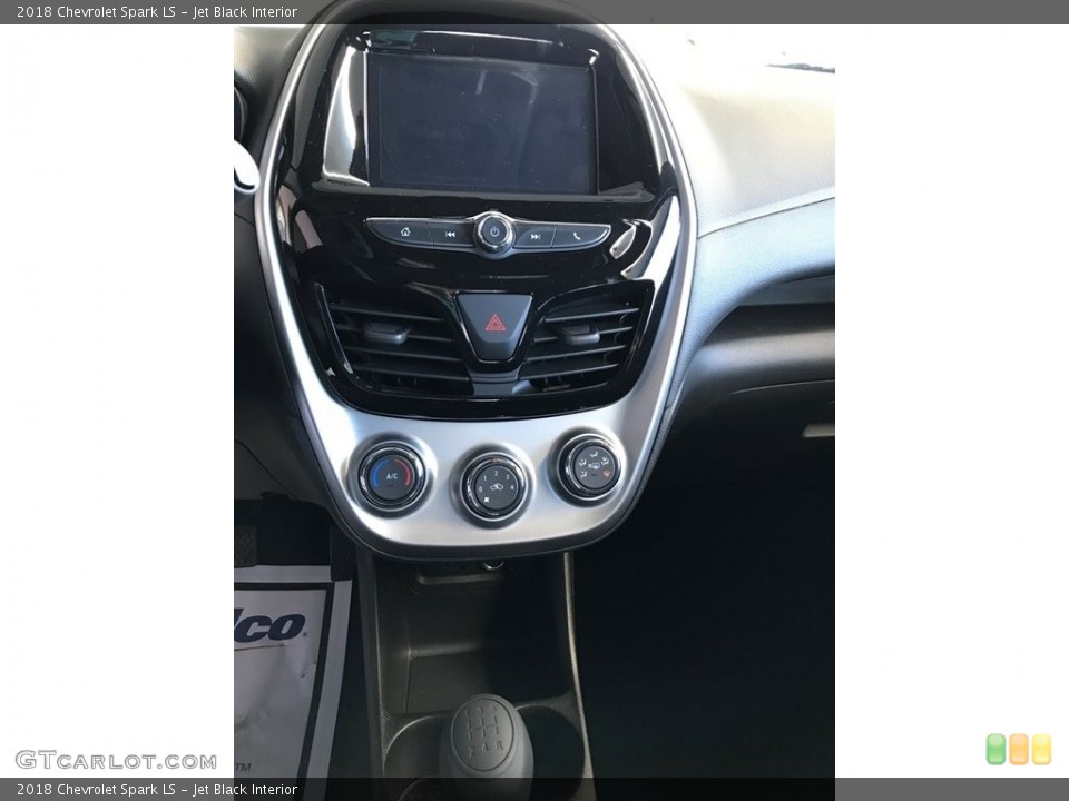 Jet Black Interior Controls for the 2018 Chevrolet Spark LS #124306739