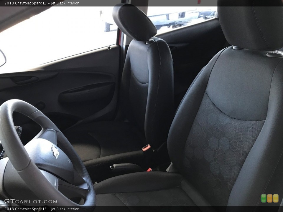 Jet Black Interior Photo for the 2018 Chevrolet Spark LS #124306757