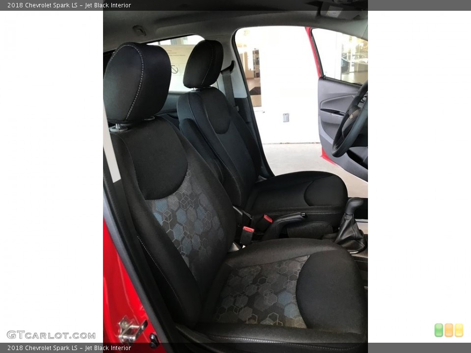 Jet Black Interior Photo for the 2018 Chevrolet Spark LS #124306814