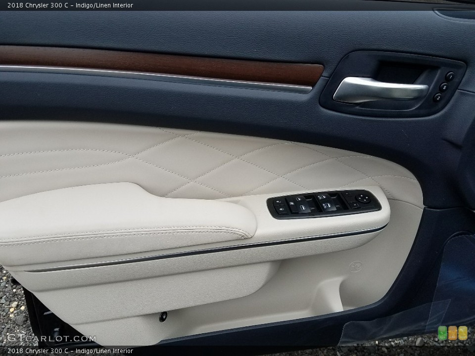 Indigo/Linen Interior Door Panel for the 2018 Chrysler 300 C #124315487