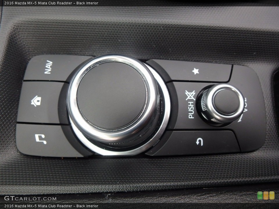 Black Interior Controls for the 2016 Mazda MX-5 Miata Club Roadster #124316267