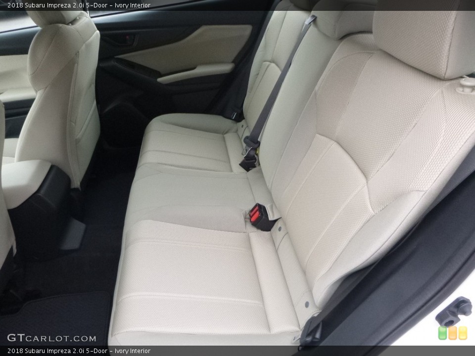 Ivory Interior Rear Seat for the 2018 Subaru Impreza 2.0i 5-Door #124320836