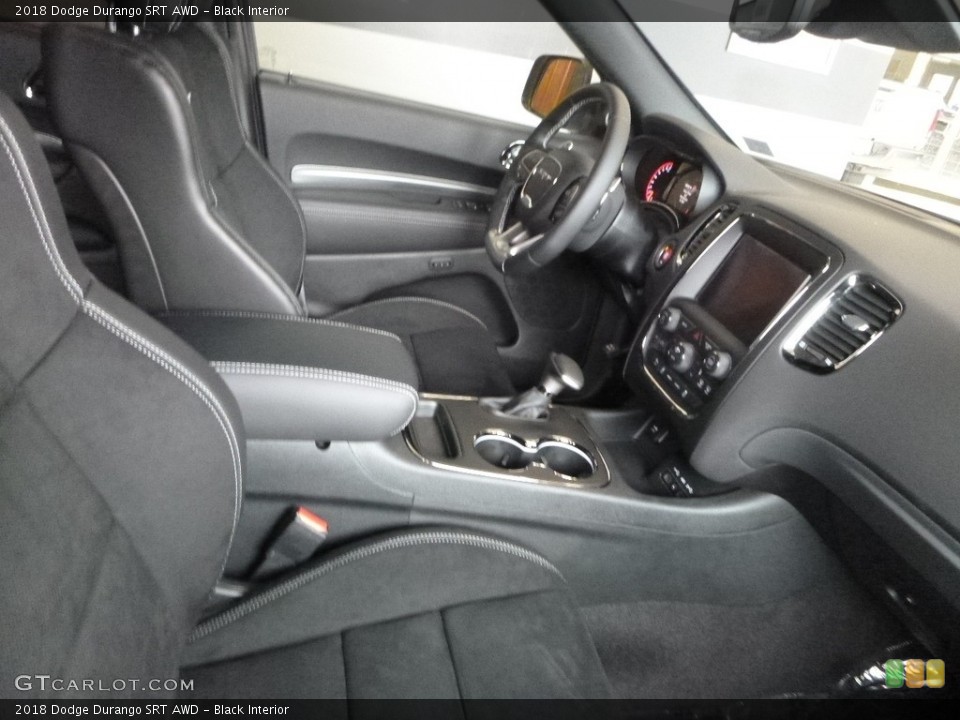 Black Interior Front Seat for the 2018 Dodge Durango SRT AWD #124324235
