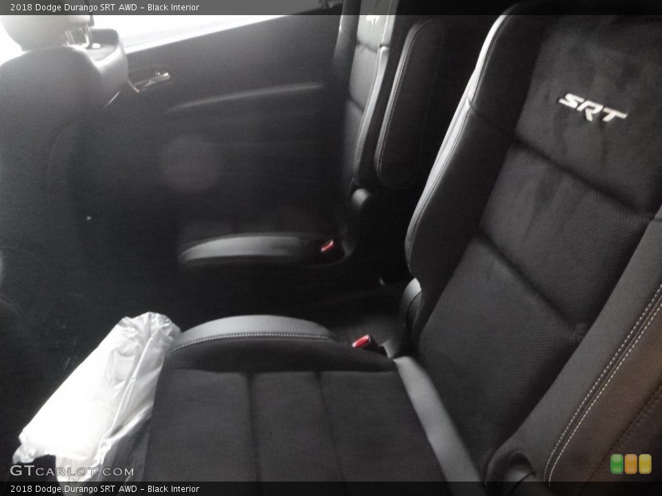 Black Interior Rear Seat for the 2018 Dodge Durango SRT AWD #124324316