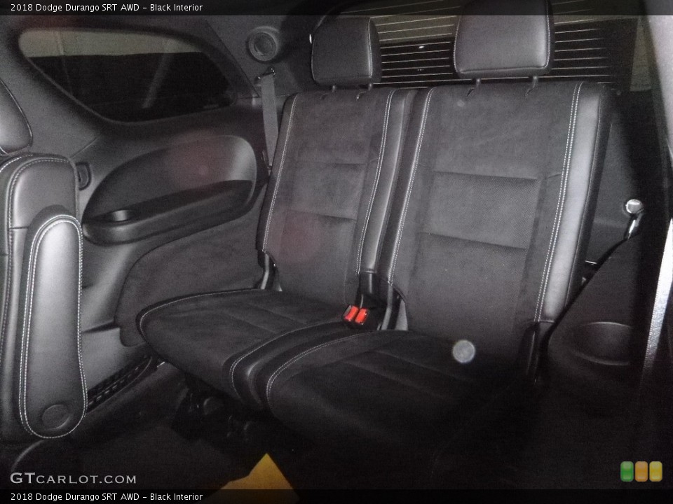 Black Interior Rear Seat for the 2018 Dodge Durango SRT AWD #124324340