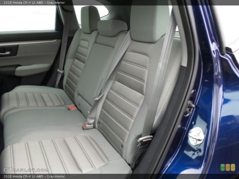 Gray Interior Rear Seat for the 2018 Honda CR-V LX AWD #124326224