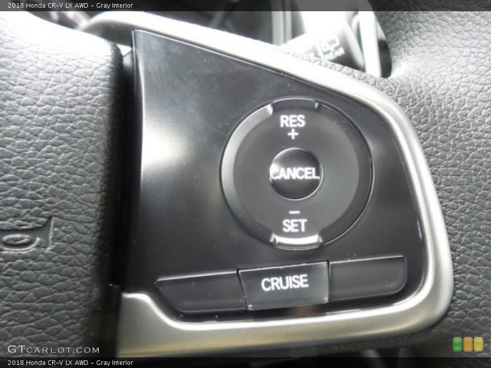 Gray Interior Controls for the 2018 Honda CR-V LX AWD #124326293