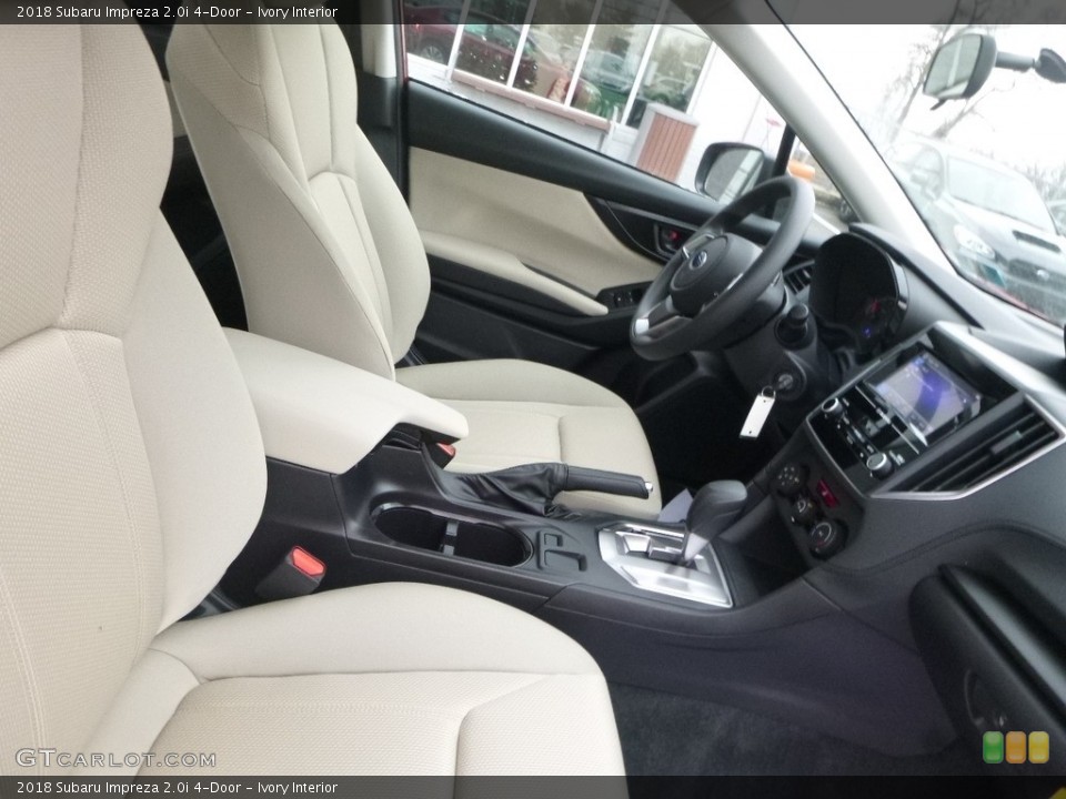 Ivory Interior Front Seat for the 2018 Subaru Impreza 2.0i 4-Door #124332489