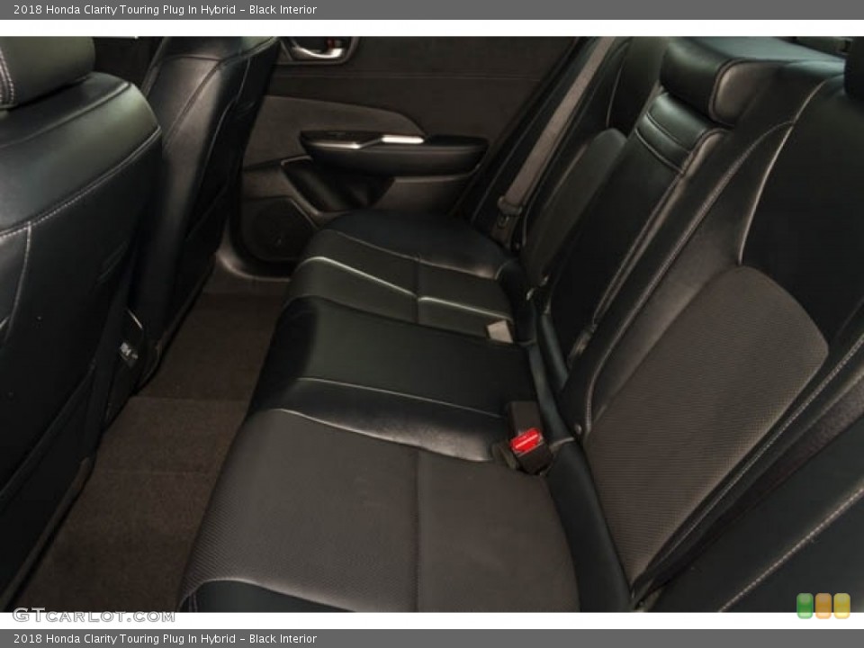 Black Interior Rear Seat for the 2018 Honda Clarity Touring Plug In Hybrid #124333140