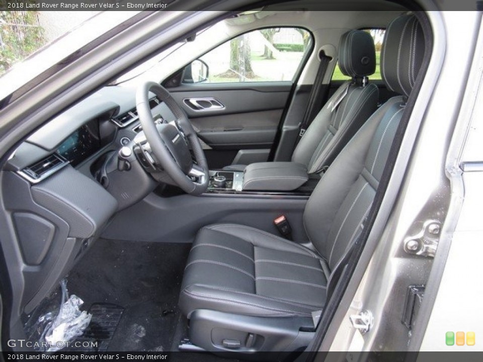 Ebony Interior Photo for the 2018 Land Rover Range Rover Velar S #124340640