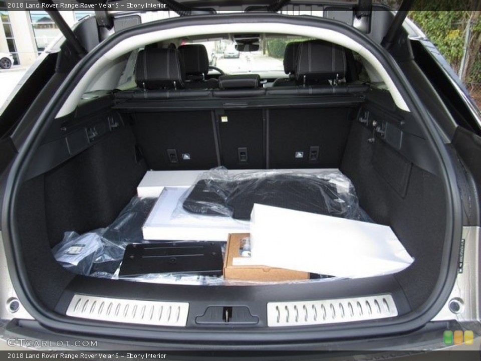 Ebony Interior Trunk for the 2018 Land Rover Range Rover Velar S #124340874