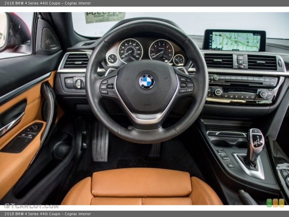 Cognac Interior Dashboard for the 2018 BMW 4 Series 440i Coupe #124343793