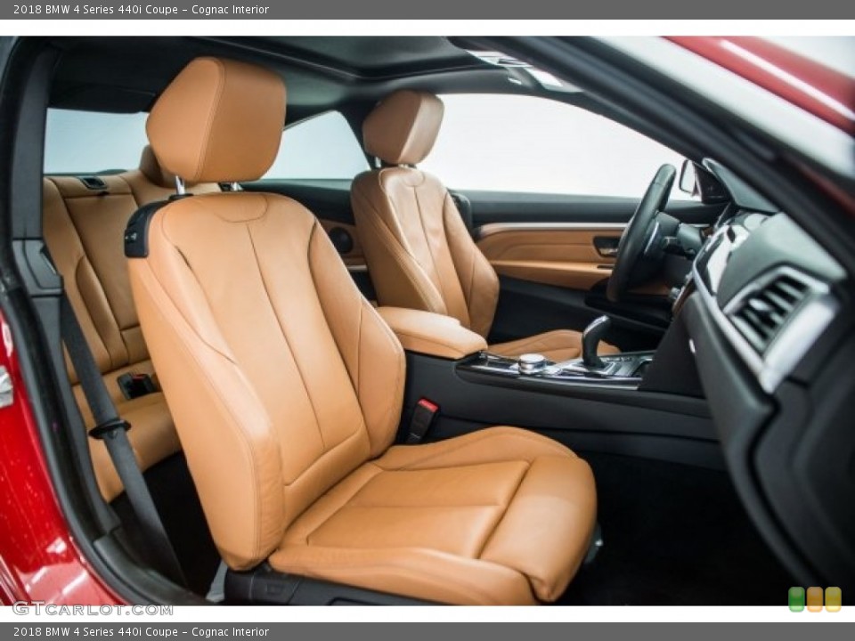 Cognac Interior Front Seat for the 2018 BMW 4 Series 440i Coupe #124343811