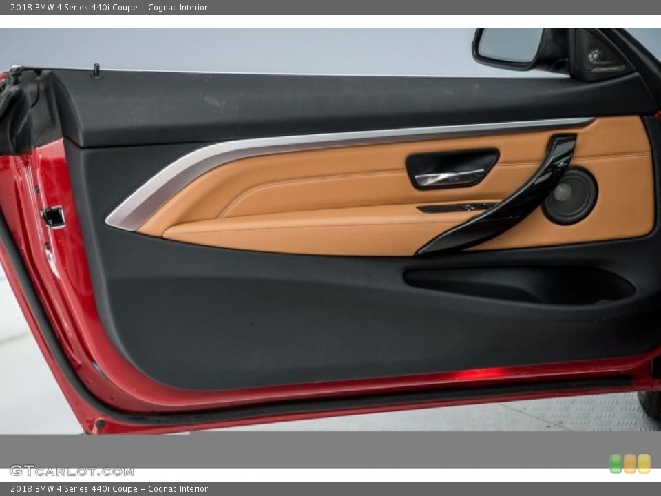 Cognac Interior Door Panel for the 2018 BMW 4 Series 440i Coupe #124343901