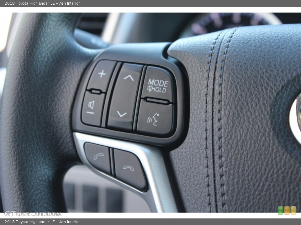 Ash Interior Controls for the 2018 Toyota Highlander LE #124344800