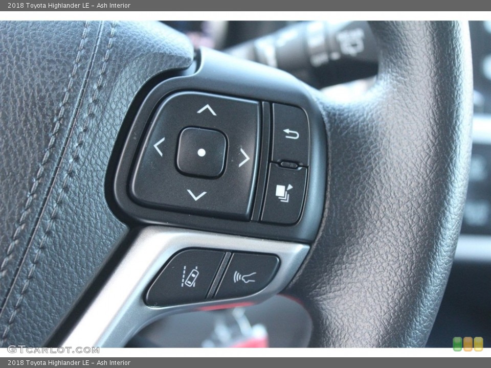Ash Interior Controls for the 2018 Toyota Highlander LE #124344827