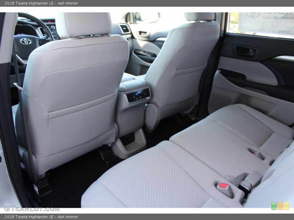 Ash Interior Rear Seat for the 2018 Toyota Highlander LE #124344902